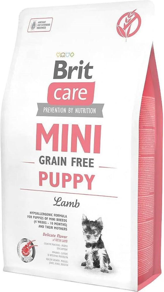 Brit 7 kg Care Mini Puppy Lamb Grain Free Dog Food