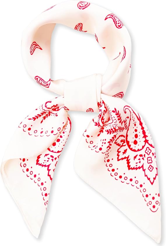 27.5 Satin Scarf - Super Soft & Lightweight Silky Head Bandanas, Versatile Fashion Scarf for Women Hair Wrap Handbags