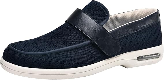 Shoes for Swollen Feet Women, Women's Diabetic Shoes Wide Width Shoes with Adjustable Closure, Lightweight Large Diabetic Slippers Walking Shoes for Swollen Feet Plantar Fasciitis