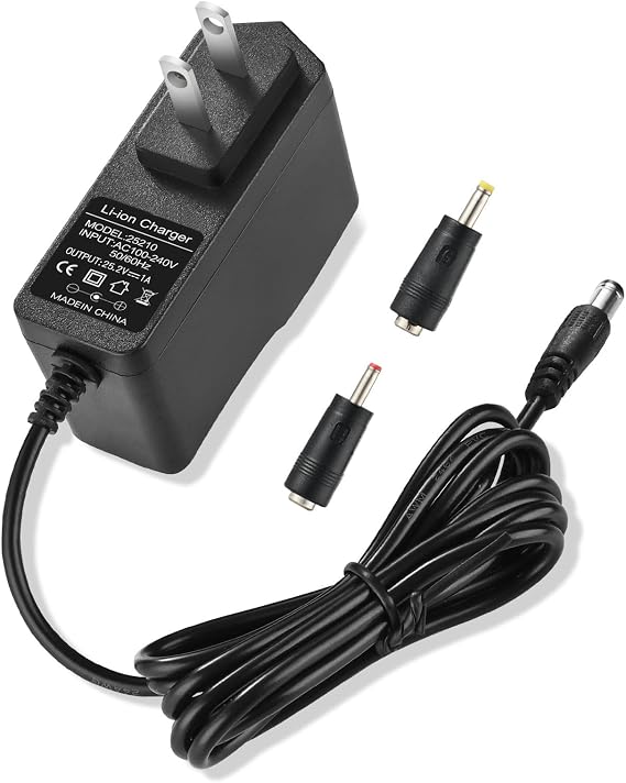 24v~25.2v 1A Charger Support 24V Massage Gun Charger Power Cord Muscle Blaster