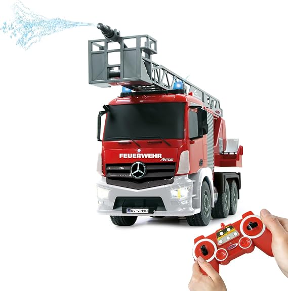 Jamara 404960 2.4 GHz 1:20 Scale Fire Fighter Mercedes Benz Antos Utility Vehicle Toy