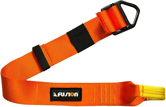 Fusion Adjustable Lanyard with D-Ring, Orange,30 INCHES (TZP-16-3)