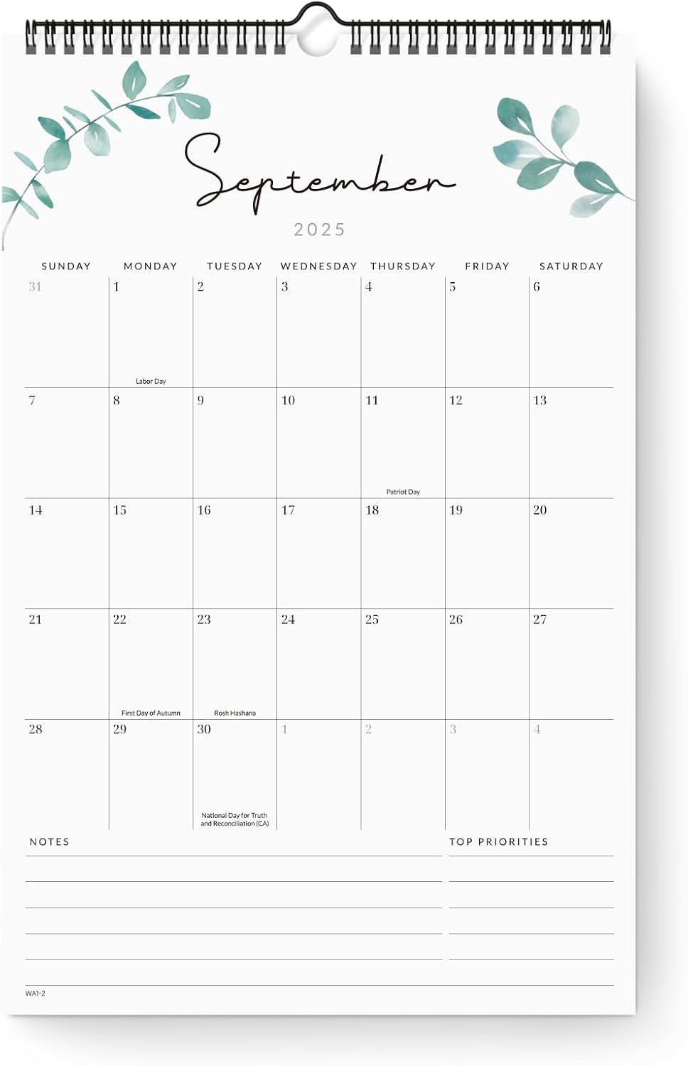 Jotsome Wall Calendar 2025-2026, Large Academic Monthly Calendar From July 2025 to December 2026 11x17, Aesthetic Wall Decoration in Home and Office for Easy Organizing