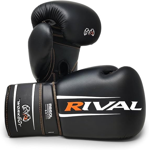 RIVAL Boxing Gloves RS60 2.0 Lace Up - Larger Face for Maximum Protection