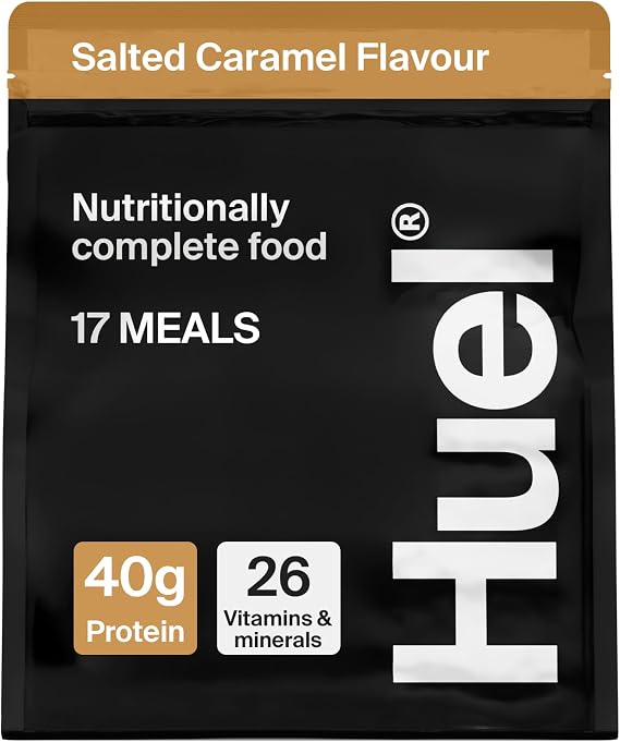 Huel Black Edition | 17 Meals 40g Protein | Salted Caramel