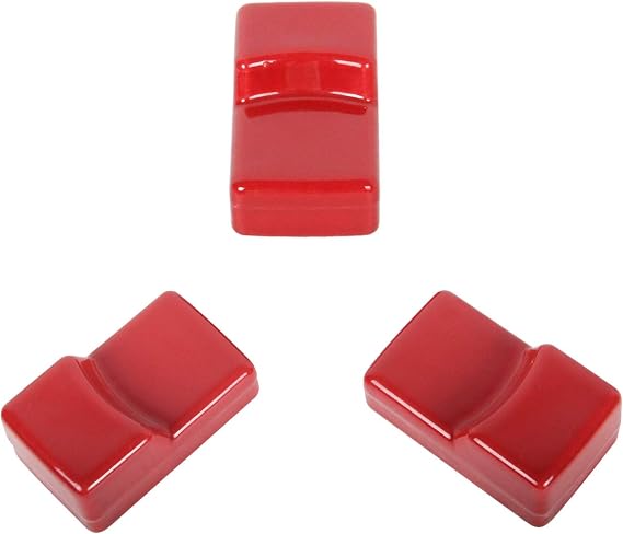 Ceramic Grill Feet Shoes Set of 3 for Kamado Grill Accessories Parts Raise Kamado Classic and Big JoeGrill or Primo Big Green Egg For BBQ Table Outdoor and Garden