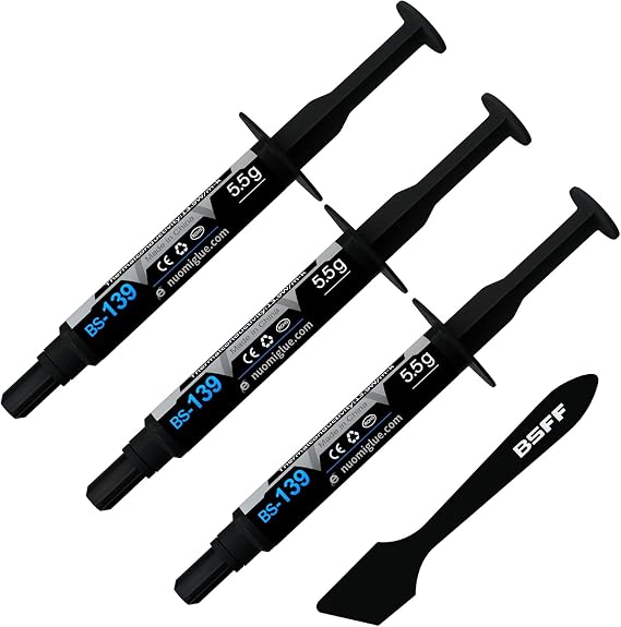 Thermal Paste 16.5 g CPU Paste for CPU GPU IC Processor Heatsink With toolkit carbon base high thermal conductivity non-conductive durable easy to use