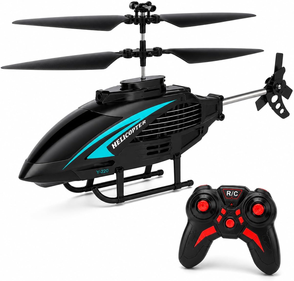 Akıllı Uzaktan Kumandalı Helikopter - 2.4GHz Engel Tanıma Özellikli, 2 Kanallı Stabil Uçuş Sağlayan Şarjlı Drone (14+ Yaş)