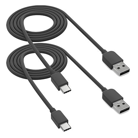 Slim Professional USB-C Cable Compatible with Samsung Galaxy Tab S5e/Galaxy Tab S6 Plus Ultra Fast Turbo Quick USB 3.0 Charging Speeds and 5Gbps Data Rates! (2Pack)