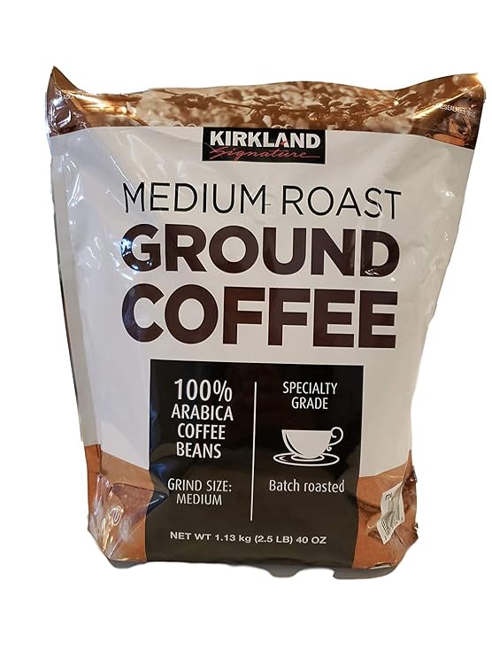 KIRKLAND SIGNATURE Medium Roast Coffee, 2.5 Lb, Brown, 40 Ounce