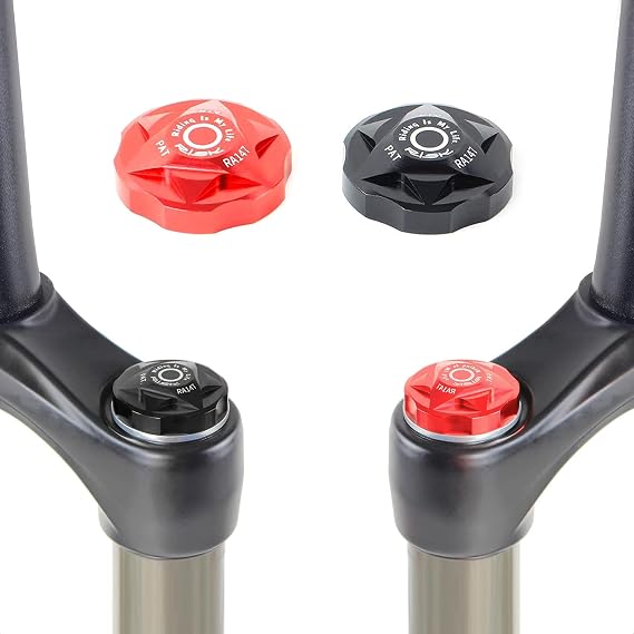 Bike Air Valve Top Cap Cover, Front Fork Cap Suspension Gas Cover