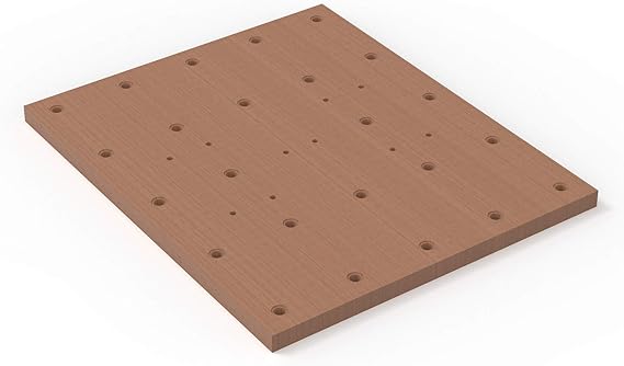 Genmitsu 3040 MDF Spoilboard, Work with 3040 Y-Axis Extension Kit, 3018 CNC Upgraded Accessories Compatible with Most 3018, 3018-PRO/ 3018-MX3, 30 x 36 x 1.5cm (11.8'' x 14.1'' x 0.6'')