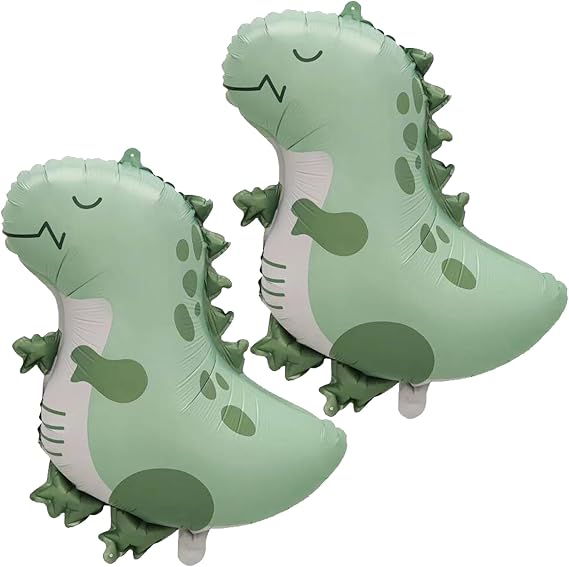 Dinosaur Balloons,2 PCS 23 Inch Dino Balloons,Dino Baby Shower Decorations