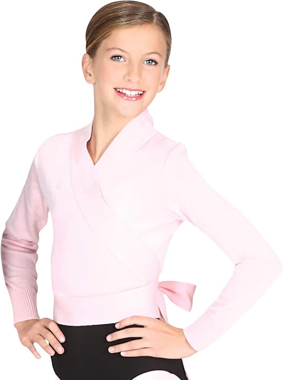 Eurotard Children's Soft Knit Wrap Sweater