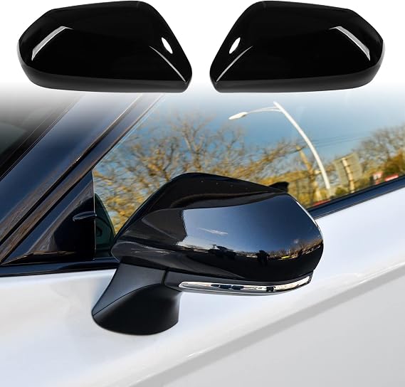CKE for Toyota Camry 2018-2026 Rearview Mirror Covers -Glossy Black
