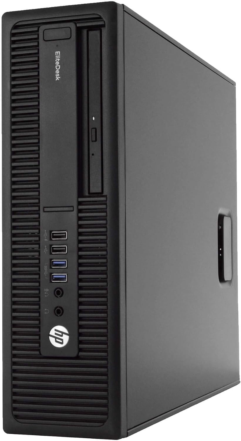 HP EliteDesk 800 G2 Business Class Desktop, Intel Core i5 6500 3.2Ghz, 8GB DDR4 RAM, 256GB SSD Hard Drive, Windows 10 Renewed