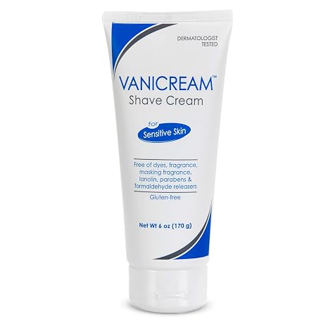 Vanicream Shave Cream, 6 Ounce