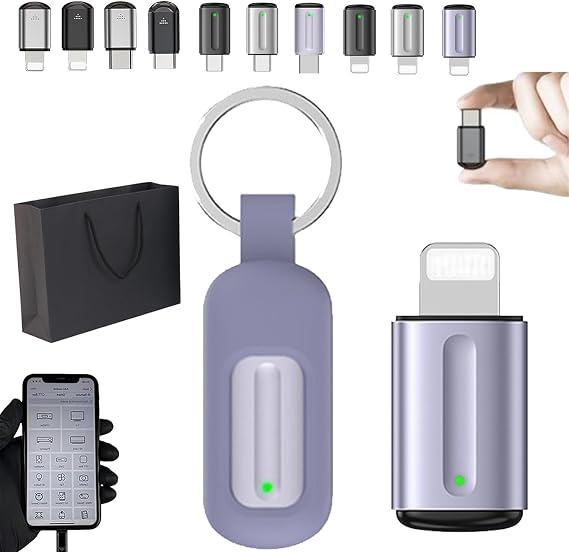 Microlord Mini Hacking Device, Microlord Hacking Device, Cyberplex Hacking Device, Micro Lord Smart Remote Control, Newly Upgraded Cyber Plex Hacking Device for iPhone and Android (Purple-L)