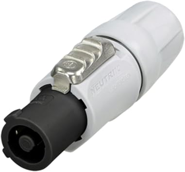 Neutrik NAC3FCB AC Powercon Cable End-Out, Gray