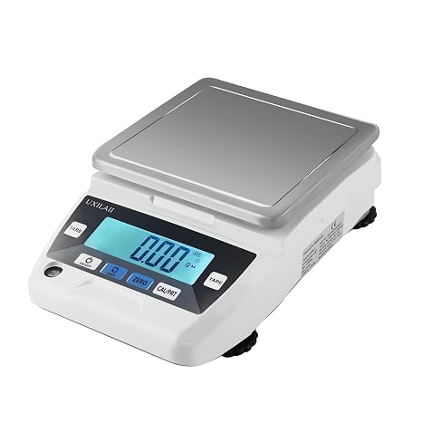 Electronic Digital Scale, 1.1 lbs 5,000 g, 0.01 oz 0.01 g, Precision Scale, PSE Compatible, Includes Calibration Weights English Language Not , Japanese Instruction Manual for Laboratories, School