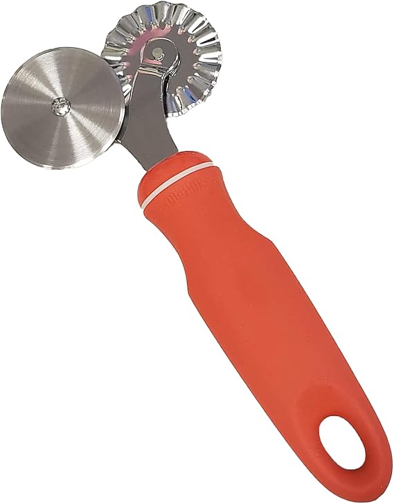 Norpro Grip-EZ Pastry, Red Ravioli Wheel
