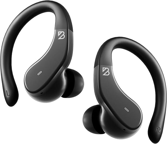 Back Bay Audio Runner Wireless Earbuds for Running, Wrap Around Earbuds