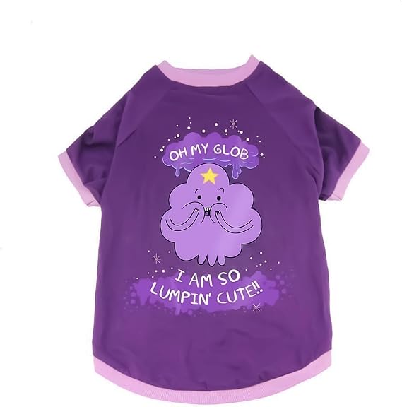 Adventure Time Dog Costume T-Shirt BMO Lumpy Space Princess Halloween Purple New by Crowded Coop