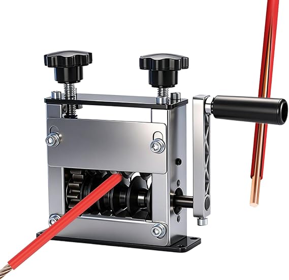 Scrap Wire Stripping Machine 0.04-0.67inch Double Mode Adjustable Automatic