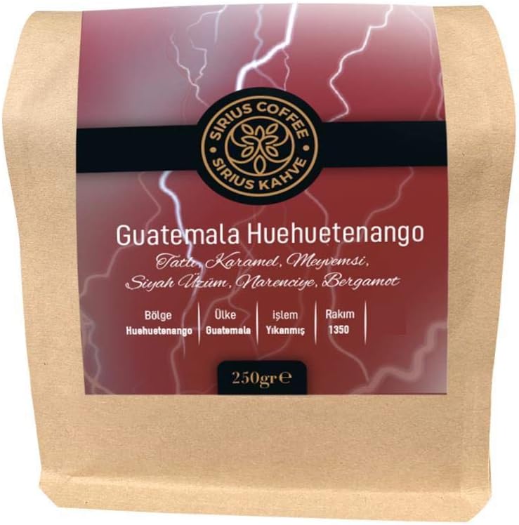 Sirius Premium Kahve Guatemala HueHue 250 gr - Çekirdek