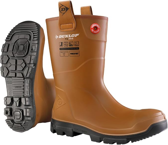 DUNLOP Purofort RigPRO Full Safety Construction Boots