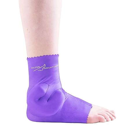 Ulcer Solutions Ankle Keeper, Ankle Protector for Pressure Sores, Lightweight, Stretchable Ankle Pillow, Enhanced Ankle Pads for Better Comfort and Mobility (XL: >10.5+ (27cm+))