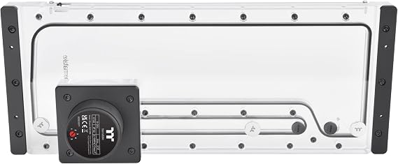 Thermaltake Pacific Core P6 DP-D5 Plus Distro-Plate with Pump Combo, specifically Designed for The Core P6 Chassis, 350ml Capacity, CL-W344-PL00SW-A,Black