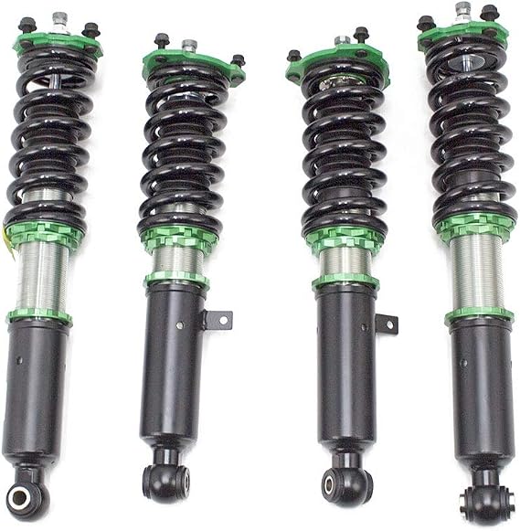 Rev9 R9-HS2-022 Hyper-Street II Coilover Suspension Lowering Kit, Mono-Tube Shock w/ 32 Click Rebound Setting, Full Length Adjustable, compatible with Lexus IS300 (JCE10) 2001-05