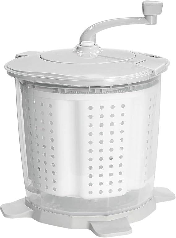 Portable Mini Hand Crank Washing Machine and Spin 2 In1
