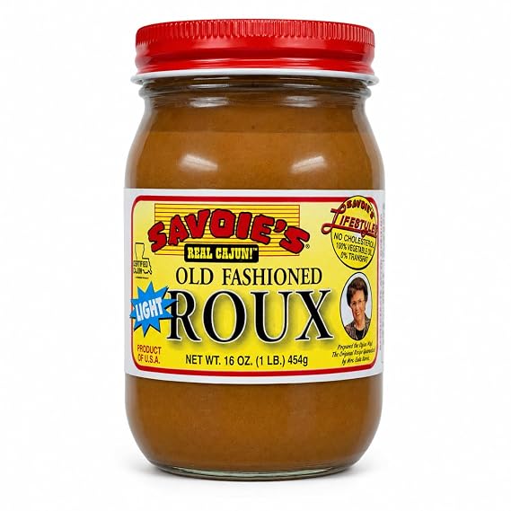 SAVOIE'S Old Fashioned Light Roux (16 oz)