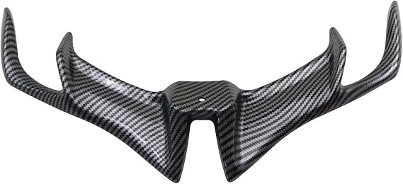 For YZF R15 2017-2020 GIXXER SF 250 150 155 RS 200 Parts Motorcycle Front Fairing Winglet Wing Cover Trim Motorcycle side fairing(Carbon Fiber)