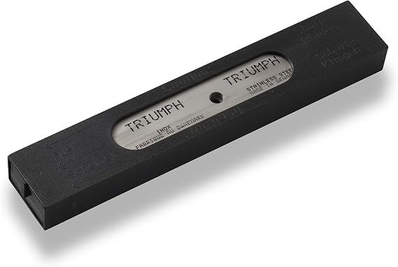 JBF Triumph Replacement Stainless Steel Blades for MK2 and MK3 Scrapers, Double edged Stainless Steel Blades / 6 inch/Pack of 25 Blades