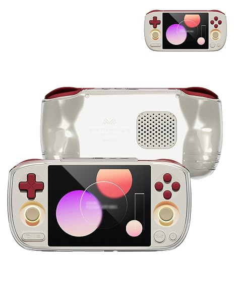 Arxonis Tpu Protective Case for AYANEO Pocket AIR Mini Handheld Game Console, Full-Body Protective Cover with Precise Cutout, Shockproof Dustproof Protector Sleeve & Scratch-Resistant Sleeve (Clear)