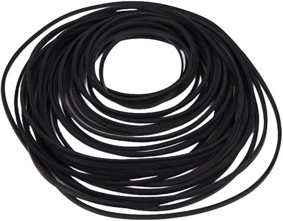 Rubber Drive Belt Kit Mixed Sizes 4mm 50PCS for DVD CD Cassette MD Repair