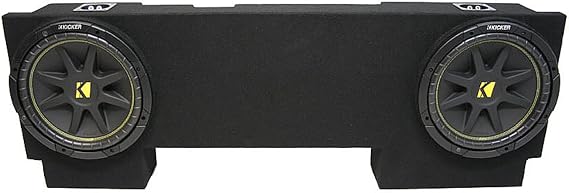 Kicker Comp C12 Dual 12" Sub Box Package Fits 02-13 Chevy Avalanche