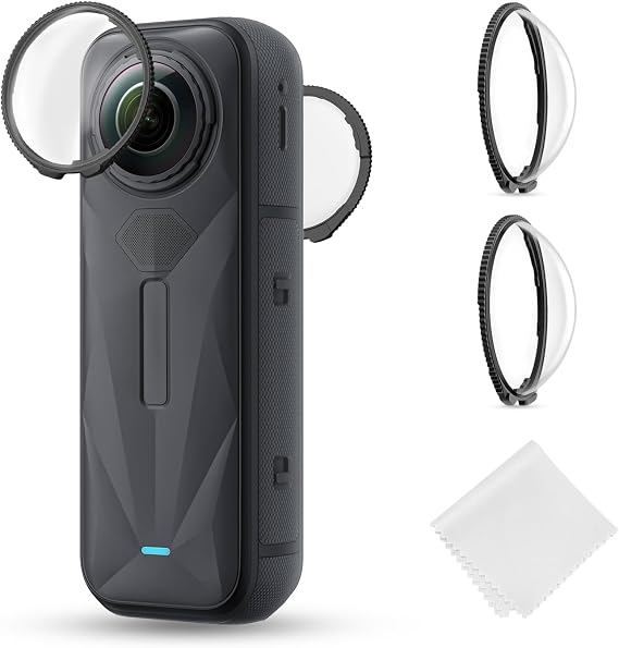 K&F CONCEPT Premium Lens Guards Compatible with Insta360 X5