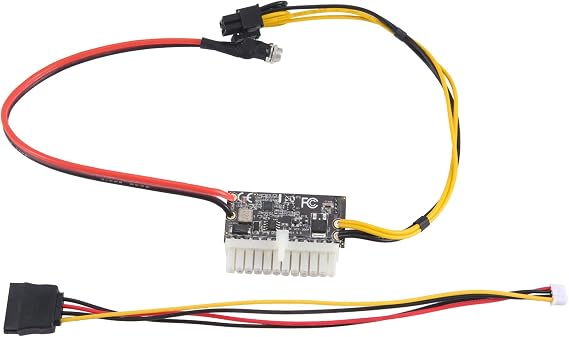 High Power 300W 12V DC5.5X2.5MM Input -ATX PSU Pico ATX Switch Mining PSU 24Pin Mini ITX ATX ATX Power Supply 12V 300W Power Supply Black 500442707