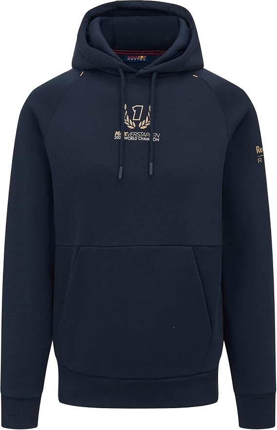 Red Bull Racing F1 Men's Special Edition Max Verstappen Champion Tribute Hoodie