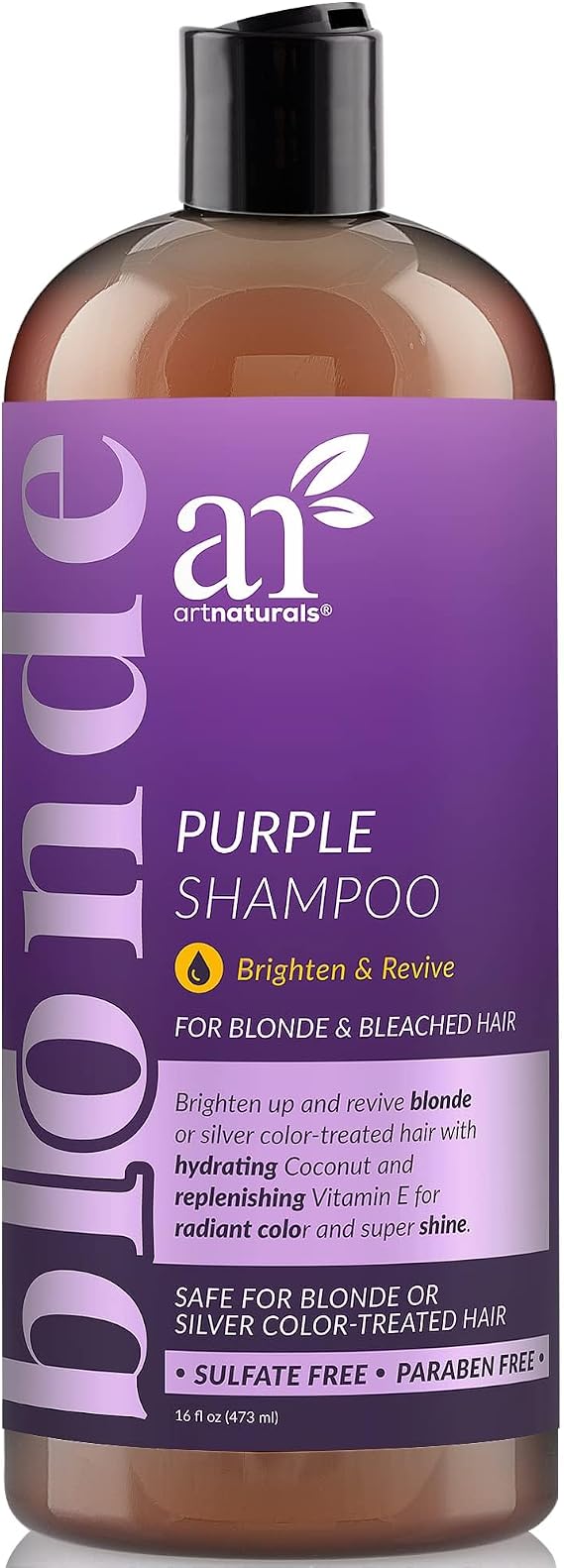 Artnaturals Purple Shampoo (16 Fl Oz / 473ml)