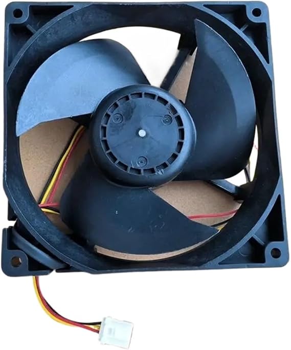 Replacement Cooling Fan,Compatible for Haier,Compatible for Midea Refrigerator Fan Motor Parts 12537JE-12N-BT DC12V 0.13A