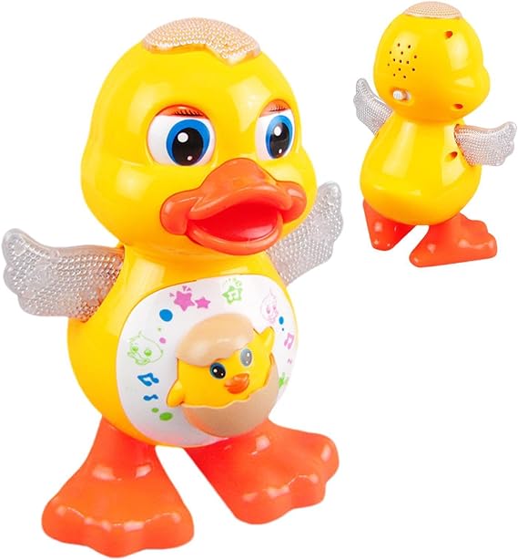 Walking Dancing Duck, Cartoon Singing Musical Light Up Duck