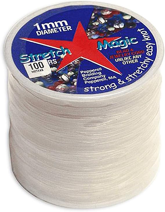 Stretch Magic Clear Bulk Spool 1mm x 100 meters