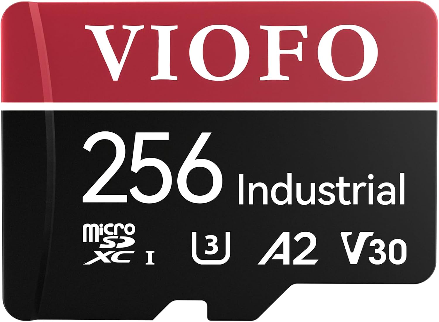 VIOFO 256GB 工業グレード microSD カード U3 A2 V30 高速メモリーカード アダプター付き Ultra HD 4Kビデオ録画対応