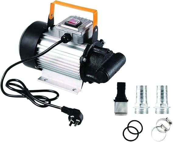220V 750W Electric Self-Priming Micro Gear Oil Pump, Portable Oil Transport & Filling Machine For Car And Equipment