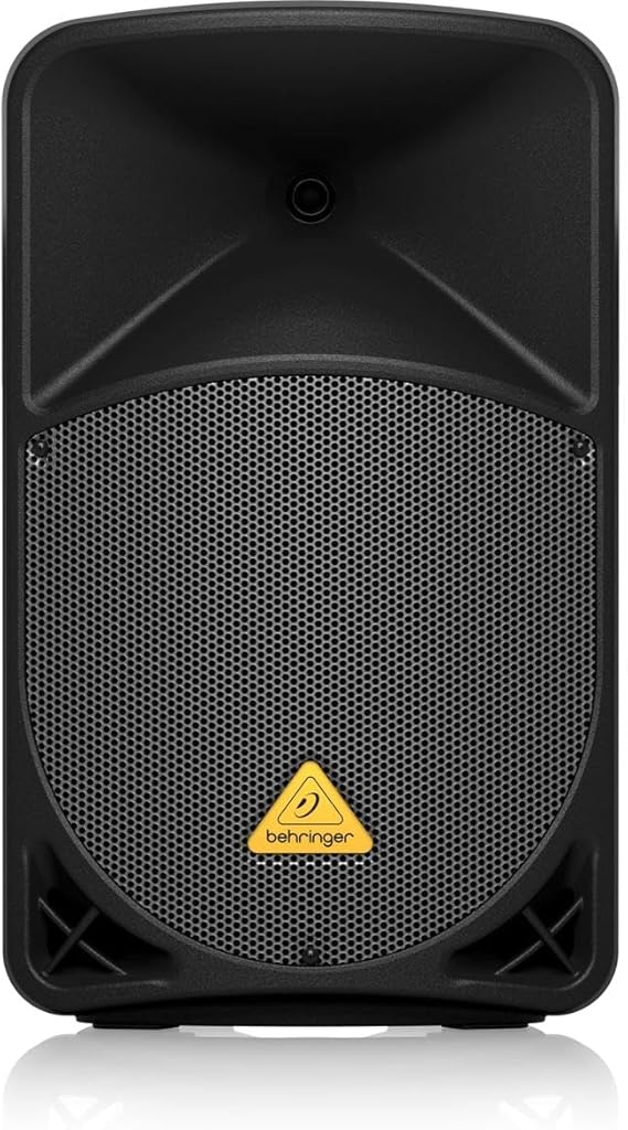 Behringer B112W Active 2-Way 12" PA Speaker System with Bluetooth Wireless Technology, Wireless Microphone Option and Integrated Mixer